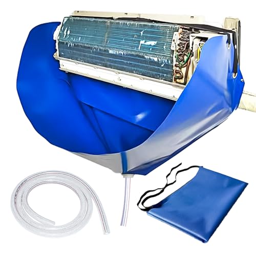 Ac Cleaning Bag with Wall Protection Cloth, Professional Mini Split Cleaning Bag, Split Ac Unit Cleaning Bag, Ac Cleanin - Detailed View