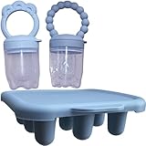 🍼️👶 Entlastung beim Zahnen: MIMITO Baby Food Feeder sind ideal für die kleinen Zähne Ihres Babys. Die kühlen Popsicles lindern Zahnungsbeschwerden und machen das Zähne-Wachsen zu einem angenehmen Erlebnis.