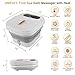 UNIFULL Collapsible Foot Spa Bath with Heat, Touch Screen, Remote Control, Massage Rollers, Timer, Bubble, Foot Pedicure Kit, Temperature Control Pedicure Foot Spa, Foot Bath