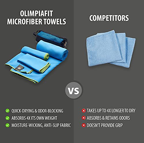 OlimpiaFit-Quick-Dry-Towel-3-Size-Pack-of-Lightweight-Microfiber-Travel-Towels-wBag-Fast-Drying-Towel-Set-for-Camping-Beach-Gym-Backpacking-Sports-Yoga-Swim-Use