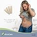 AltroCare Postpartum Silicone Scar Sheets for C-Section. Four Extra-Long (7 inch) Individually Wrapped, Medical Grade Scar Sheets for hypertrophic and Keloid Scars After C-Section (4-Pack).