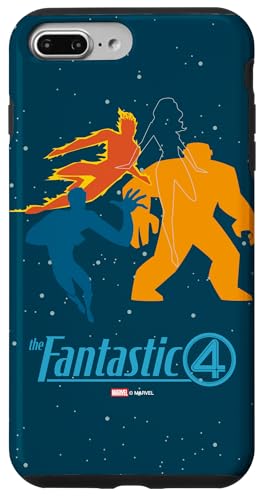 Image of Marvel Studios The Fantastic Four: First Steps Team and Logo Case for iPhone 7 Plus/8 Plus