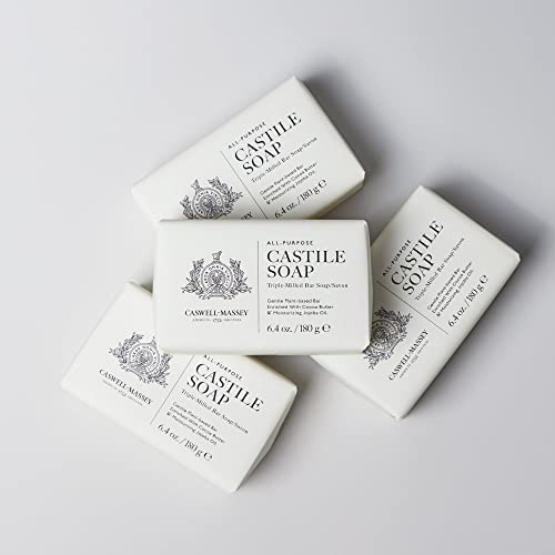 Caswell-Massey Dr. Hunter's Pure Castile Bar Soap, Gentle & Moisturizing Hair & Body Soap For Men & Women, Made In The Usa, 6.5 Oz #TOP3