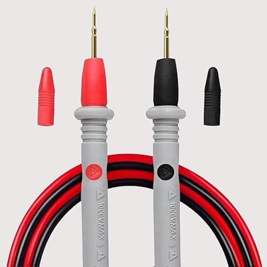 R3 Multimeter Cord Probe Set Test Cable Pair 10 A Sharp Lead Needle Set Universal Digital Multi Meter Detector Lead Wire Probe Digital Multimeter, Battery Powered (B0D9Y2X83W) Amazon Price History, Amazon Price Tracker