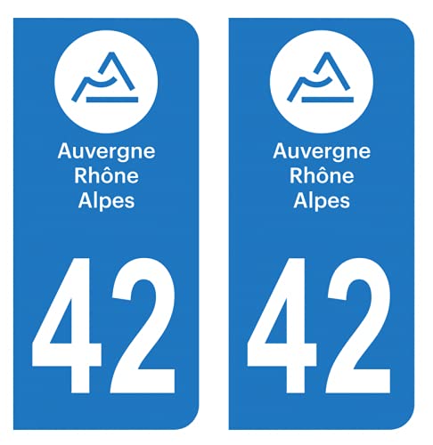 Adesivi Targa Auto HADEXIA - Blason St Stefano 45x100mm