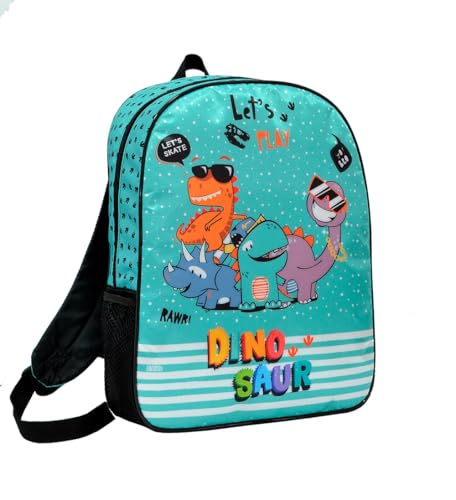 Mochila Escolar Dinossauro Estojos Kids