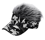 [Yorm] ウィッグサンバイザー ゴルフ 