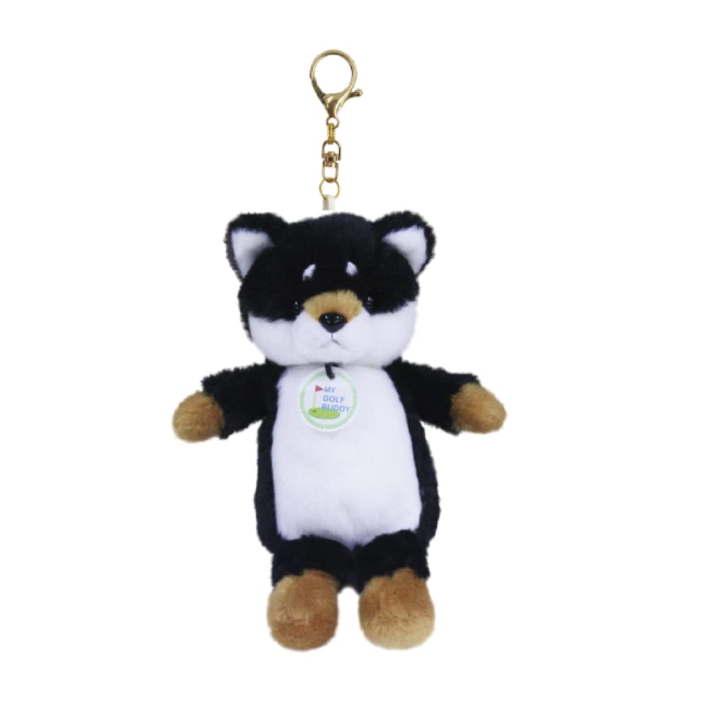 Cute Sale Pouch Mameshiba Golf Ball Pouch Black H0034