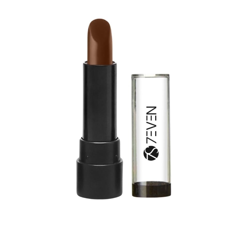 7EVEN Glossy Lip Balms (Coffee) | Moisture Formula | Glossy Finish | Transparent | Natural Oils| For Chopped & Dry Lips | Moisturising and smoothening of Lips| Chemical Free| 4.8g Flavor Coffee-picture-43