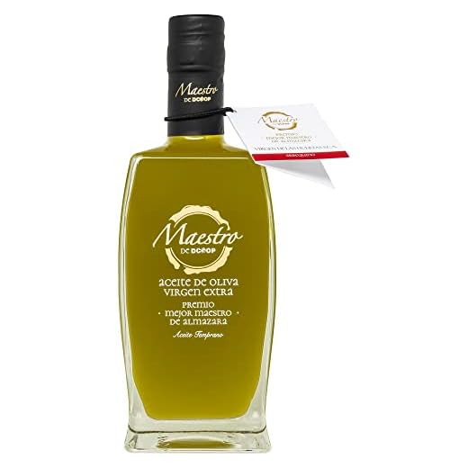 DCOOP Aceite de Oliva Virgen Extra - Premio Mejor Maestro de Almazara, Sin Filtrar, Variedad Arbequina, Edición Exclusiva y Limitada, Ideal para Consumo en Crudo, 500ml
