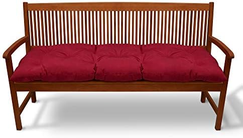 Ferocity Cuscino Per Panca Da Giardino, Impermeabile, 100x50x50 Cm, Per