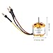 2212 KV1400 Brushless Motors, 40A Brushless ESC Motor Compatible ESC XT60 Motor Electric Speed Controller Set for RC Aircraft Plane Drone