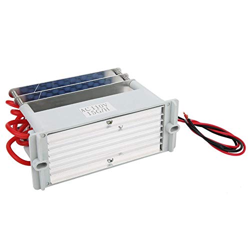 Thincol Ozone Generator, 110W Integrated Energy Saving Ozone Generator, 15G Ceramic Plate Ozonizer Air Purifier, For Dryers, Dishwashers, Refrigerators, Electronic Shoe Cabinets, Air Filters(110V) #TOP4