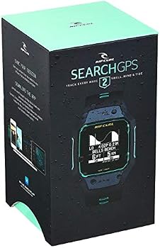 Relógio esportivo masculino Rip Curl SearchGPS de quartzo com