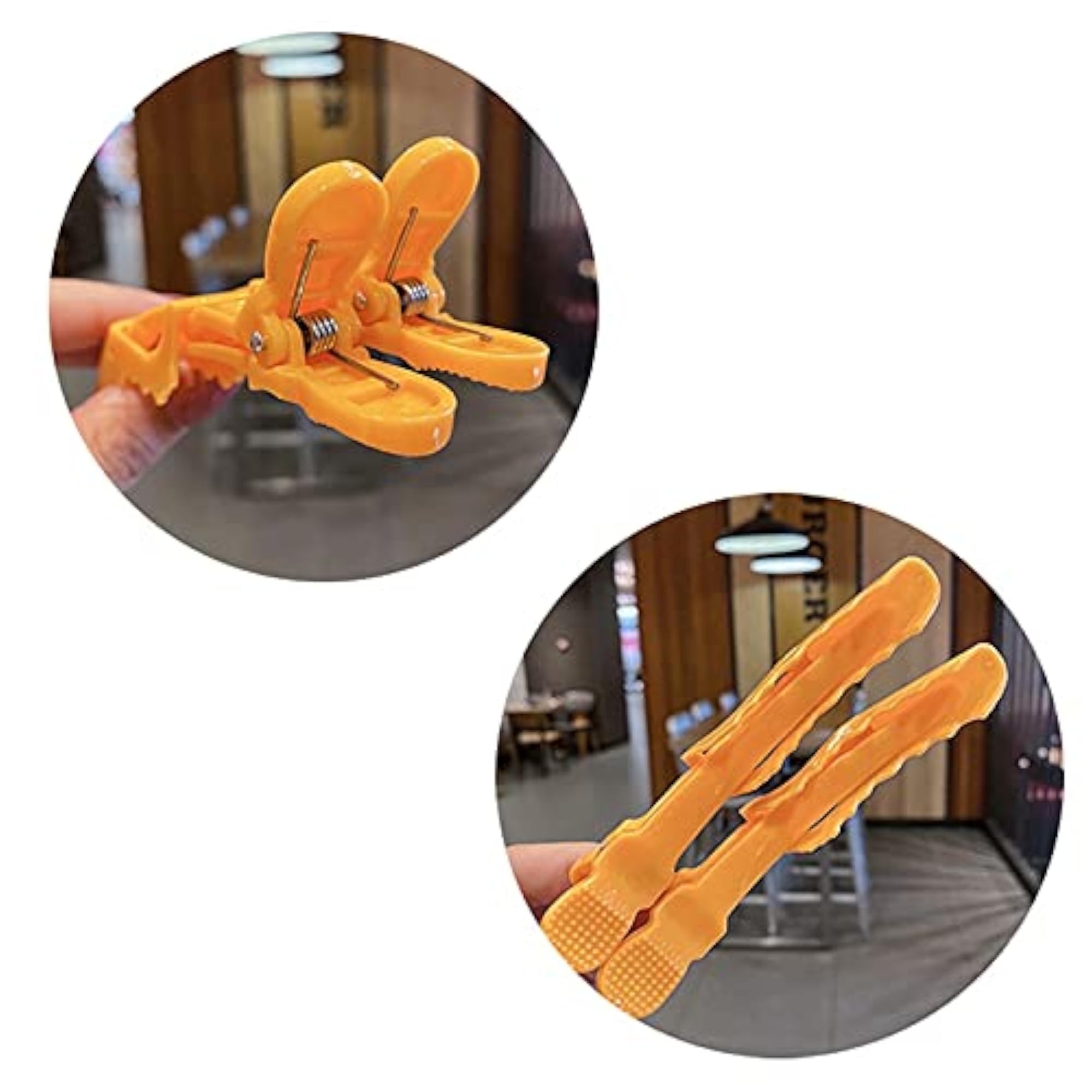 9pcs Classic Alligator Hair Clip Set, Decorative Accessories