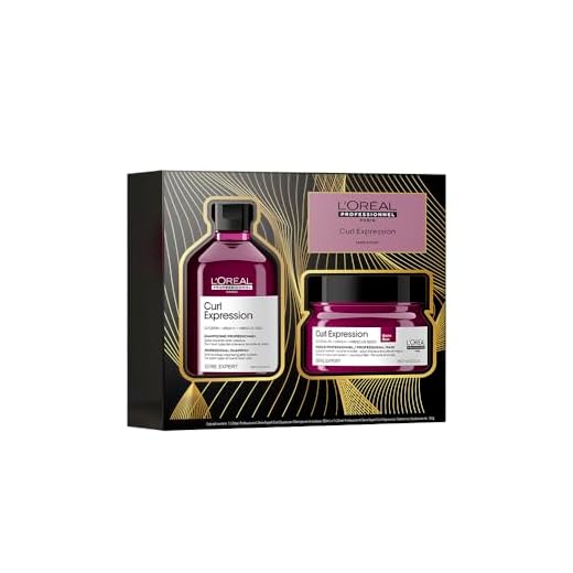L’Oréal Professionnel Kit Curl Expression - Shampoo Antirresíduos 300ml + Máscara de tratamento Rich 250g, Para Cabelos Crespos e Cacheados, Cabelos mais hidratados, Toque sedoso e luxuoso
