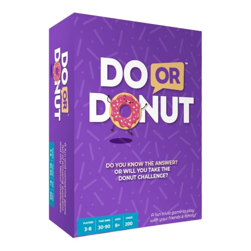 Donut and Lola Do or Donut Card Game, Family Card Games for Kids and Adult