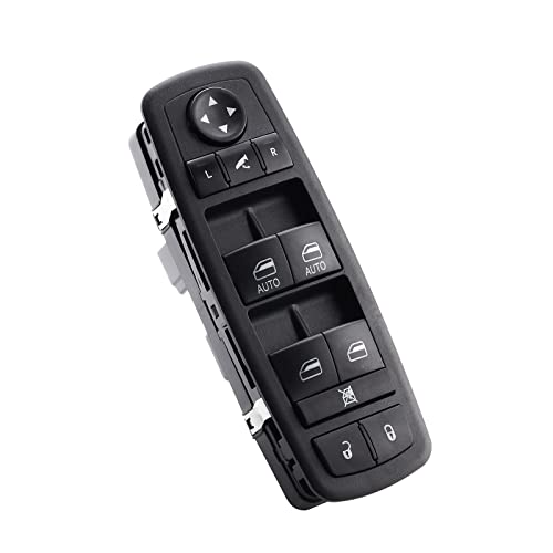 Driver Side Power Window Switch for 2012-2019 Dodge Grand Caravan,2012-2015 Chrysle Town Country,13-15 Ram 1500 2500 3500 Door Lock Switch Master Control-68110867AB-68110867AA-1S14250-901463(3+9Pin) - Thumbnail 3