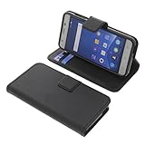 foto-kontor Tasche kompatibel mit Mobistel Cynus F9 Book Style schwarz Schutz Hülle Buch