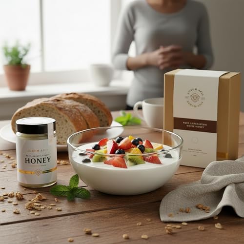 Miel blanca cruda Aurum Apis 500g pura y natural miniatura 3