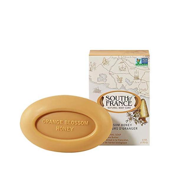 South of France Bath Bar Soap Variety Pack Sampler; 6 Assorted Scents