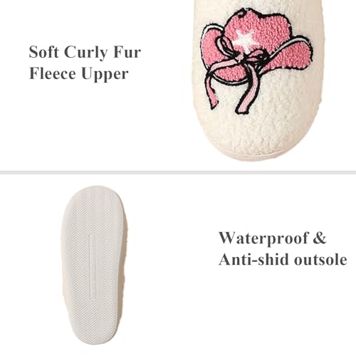 Women Retro Colorful Books Slippers Plush Warm House Slippers,Casual Home Shoes Soft Plush Slip-on Slippers Outdoor Indoor Bedroom Shoes3