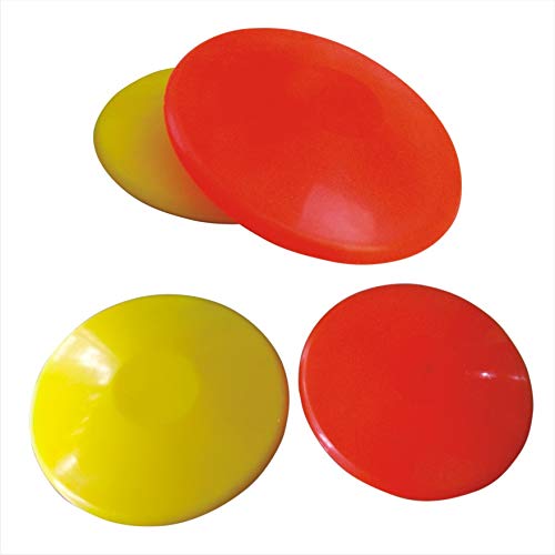 KITSAWS Sports PVC Rubber Discus Throw (500gm Multicolour) | for Kids Athletic Throwing Training-image-28