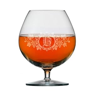 Stölzle Lausitz Cognacglas mit Weinranke Gravur 585 ml