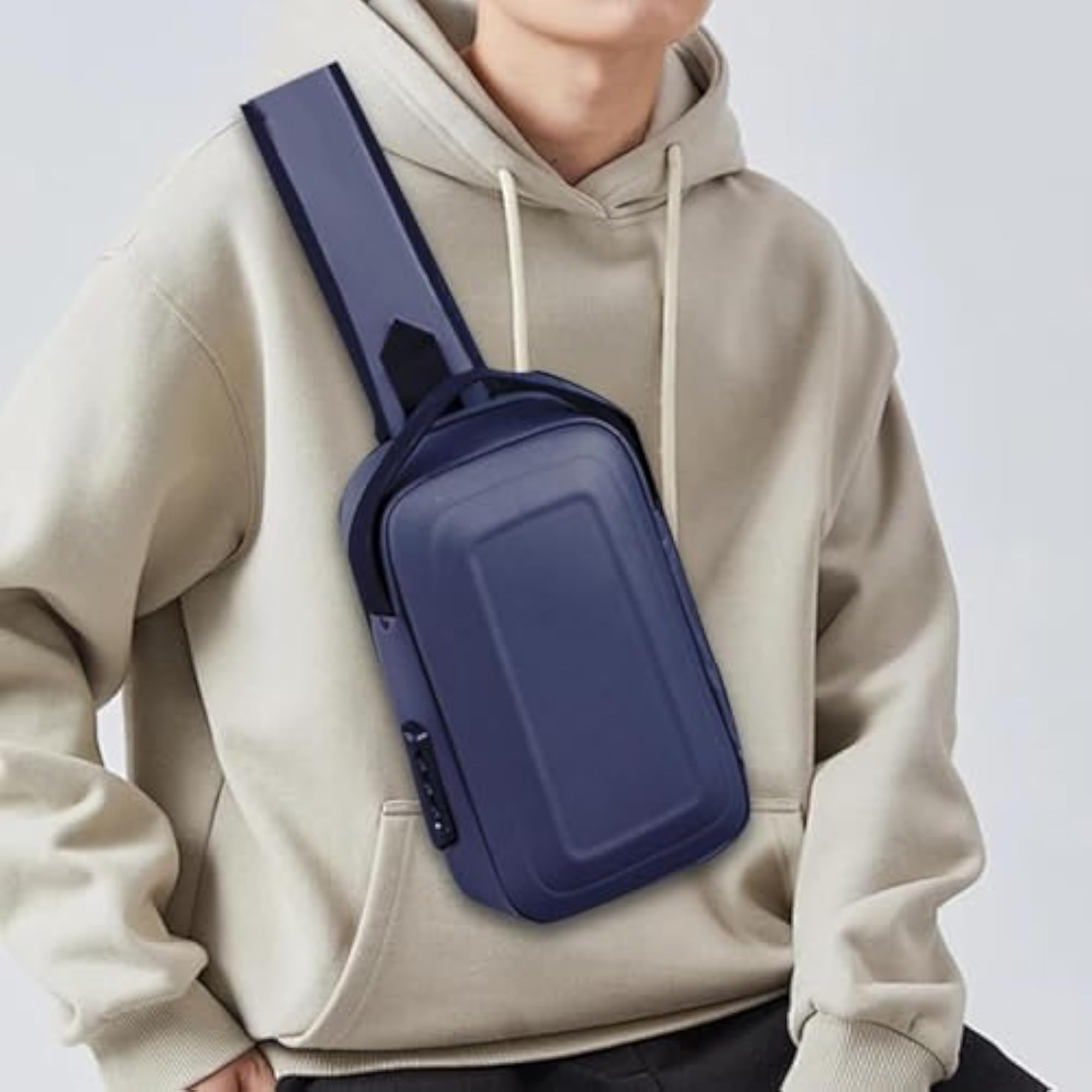 Men's Casual Water Resistant Shoulder Bag