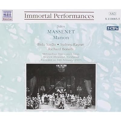 Massenet: Manon