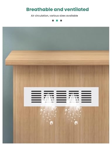 Grille de ventilation alu encastrable pour mur, sol et plafond 50x250 - 6