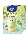 KRÜGER Coconut Creamer Pistazie, veganes Instantpulver mit Kokosmilchpulver, cremig & leicht, 10x 20g Sachets