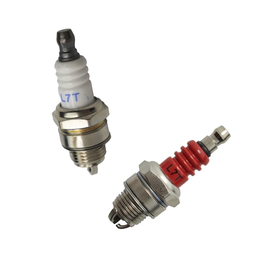 Bougie d'allumage L7T à Trois pôles ou à Un pôle, Compatible avec Les tronçonneuses et débroussailleuses, Moteurs 2 Temps, référence BPMR7A