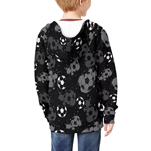 Image of Coloranimal Unisex Girls Boys Long Sleeve Casual Hoodies & Sweatshirts Tops Kids Zip Up Jacket Coat Age 6-16 Year