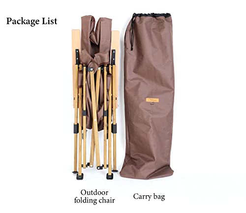 S'more 4-Level Adjustable Camping Chair With Armrests, High Back Reclining Outdoor Chair For Adults, Folding Lawn Chair With Carry Bag For Outdoor, Camping, Sporting Events, Fishing, Picnicking, Green #TOP3