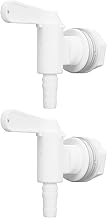 2 Set Bottling Spigot Barrel Bottle Beer Tap Barbed Outlet Faucet Handle Onoff 2 Sets for Spigot Faucet Beverage Water Faucet Drink Water Spigot Ale Receptacle Kegs Kegging