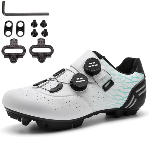 Zapatillas de montaña SDEQA para disfrutar de tus rutas de MTB con pedales automáticos SPD