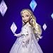 Disney Princess Style Series Holiday Elsa Doll, Fashion Doll Accessories, Collector Toy for Kids 6 and Up, White