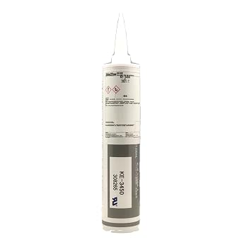 Shin-ETSU KE-3450 for 330ML One-Component RTV Silicone Rubber High Voltage Resistant, Heat Dissipation, Moisture-Proof, Flame Retardant, Elastic Sealant for Electrical Applications