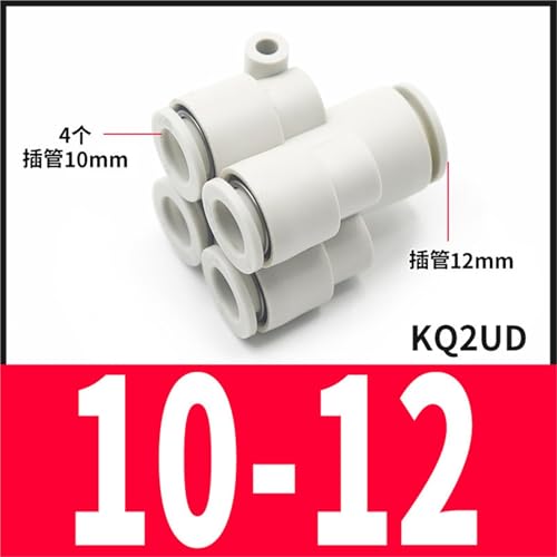 Conector neumático multi-salida KQ2UD10-12 de diámetro variable 3