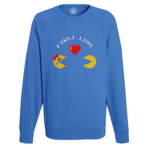 Sweat Shirt Homme First Love : ravivez la flamme du retro gaming 8 Bit
