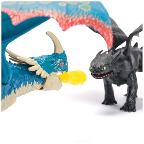 DreamWorks Dragons Fire Blast Deadly Nadder Figure, 10-Inch