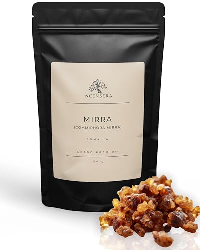Myrra para sahumar 50 gr - Incienso Mirra, Incienso en Grano Natural, Compra de Mirra, resinas para sahumar