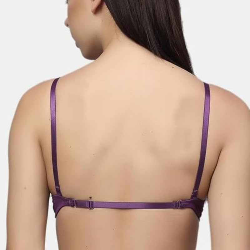 Image of Brachy Women's Poly Cotton Padded Wired Push-Up Bra