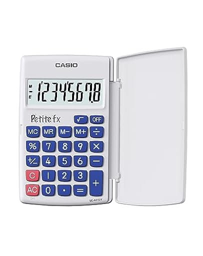 Casio LC-401LV-WE-BOITE Calculadora Escolar Primaria Blanca | Ya disponible en tu tienda friki favorita! En mundofriki.es! Casio LC-401LV-WE-BOITE Calculadora Escolar Primaria Blanca | Ya disponible en tu tienda friki favorita! En mundofriki.es!
