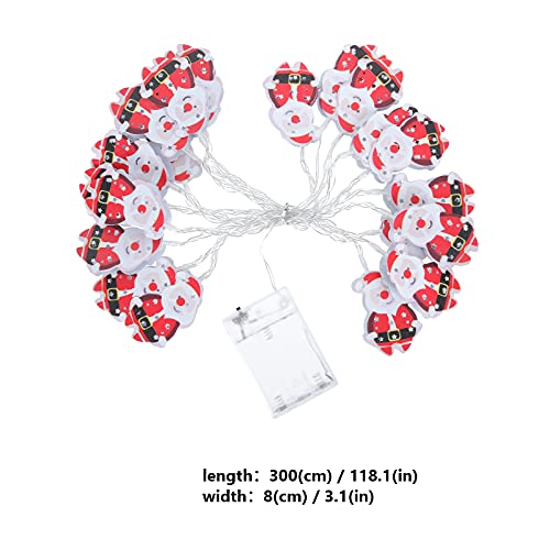 1 pc Natal corda luz durável led string luz ao ar livre courtyard decor