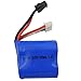 7.4V 600mAh Rechargeable Li-ion Battery Replacement Part Works with Haktoys HAK606 RC Boat and Other Compatible RC Hobby Products