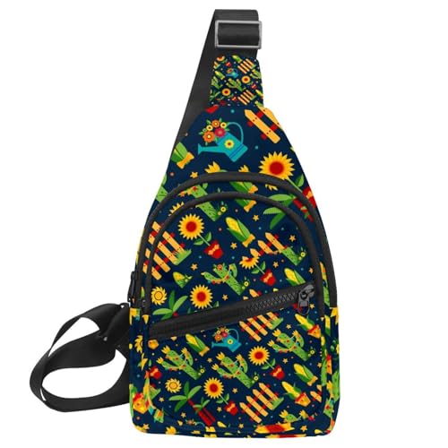 Sac à dos à bandoulière imperméable pour femme, le sac de poitrine idéal pour la randonnée