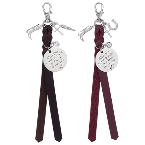 Breloque selle de cheval protectrice pour cavalier et son poney