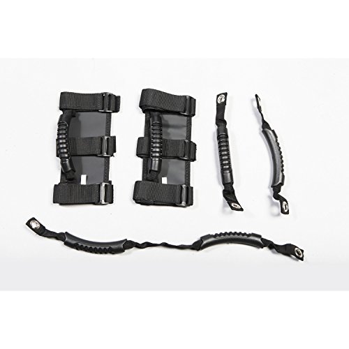 Rugged Ridge | Grab Handle Kit, Neoprene | 12496.14 | Fits 2007-2018 Jeep Wrangler JK